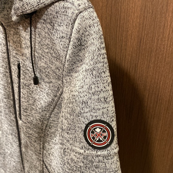 Halifax Traders HFX Performance Apparel “Anna” Heathered Knitted Full Zip Jacket - Picture 12 of 17